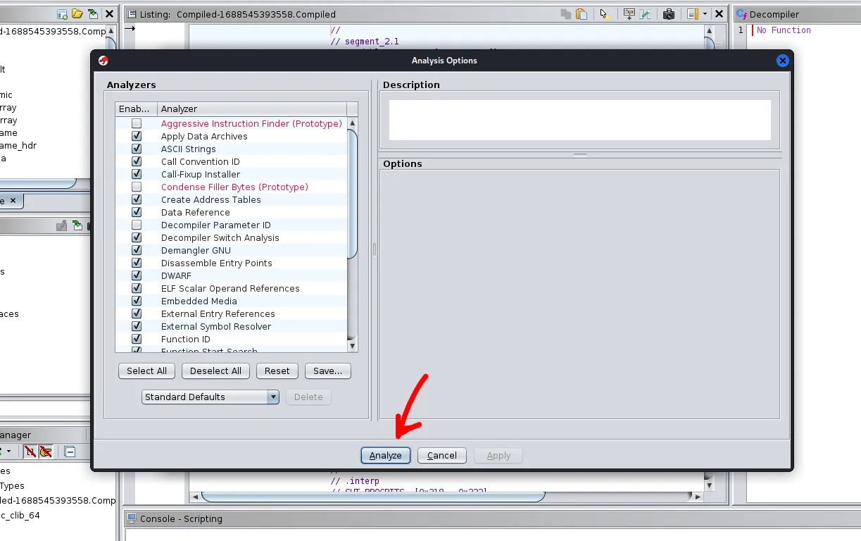 Analyze Ghidra Again THM