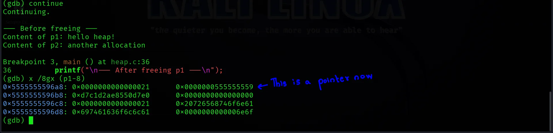Pointers now
